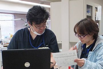 訪問歯科診療チームのスケジュール確認